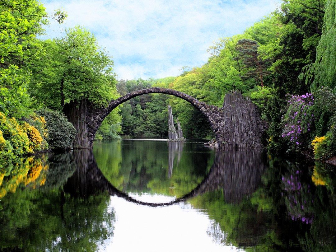 The Devil's Bridge – Rakotzbrücke