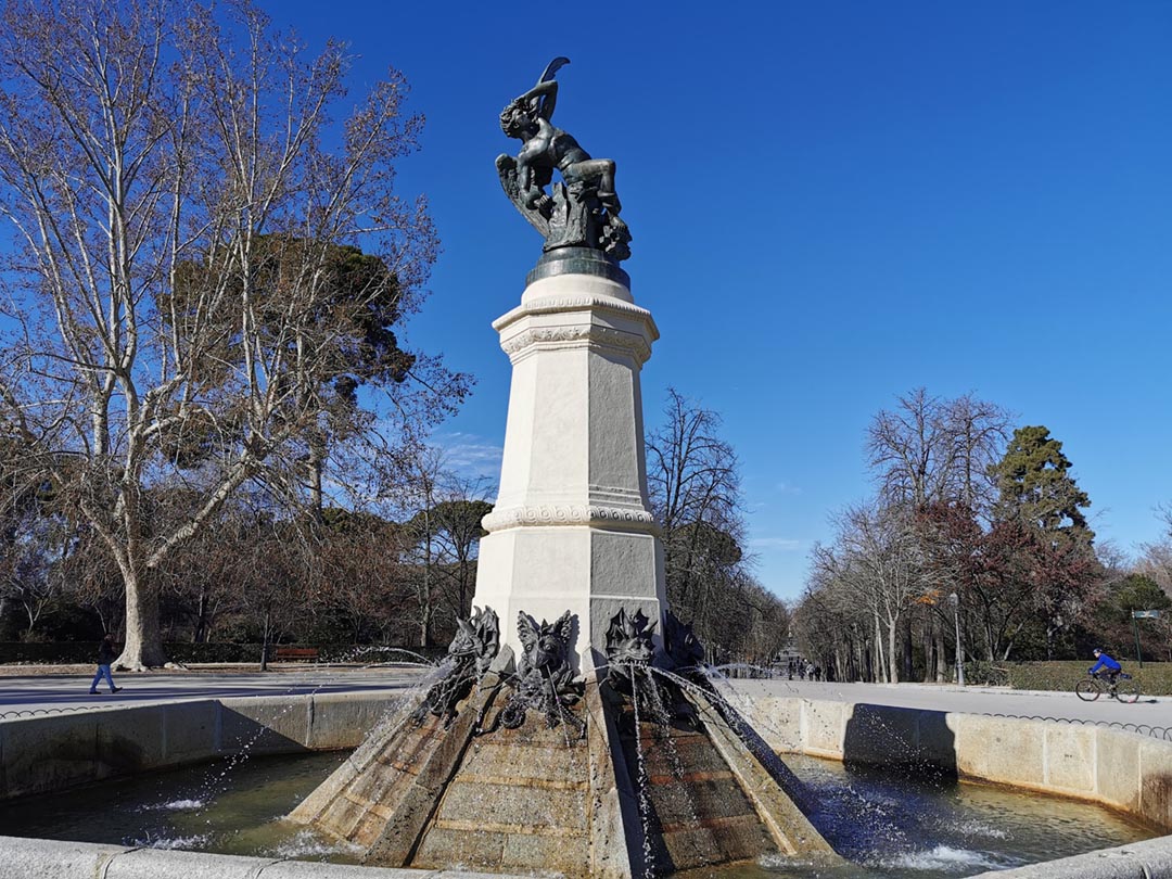 The Fallen Angel Statue