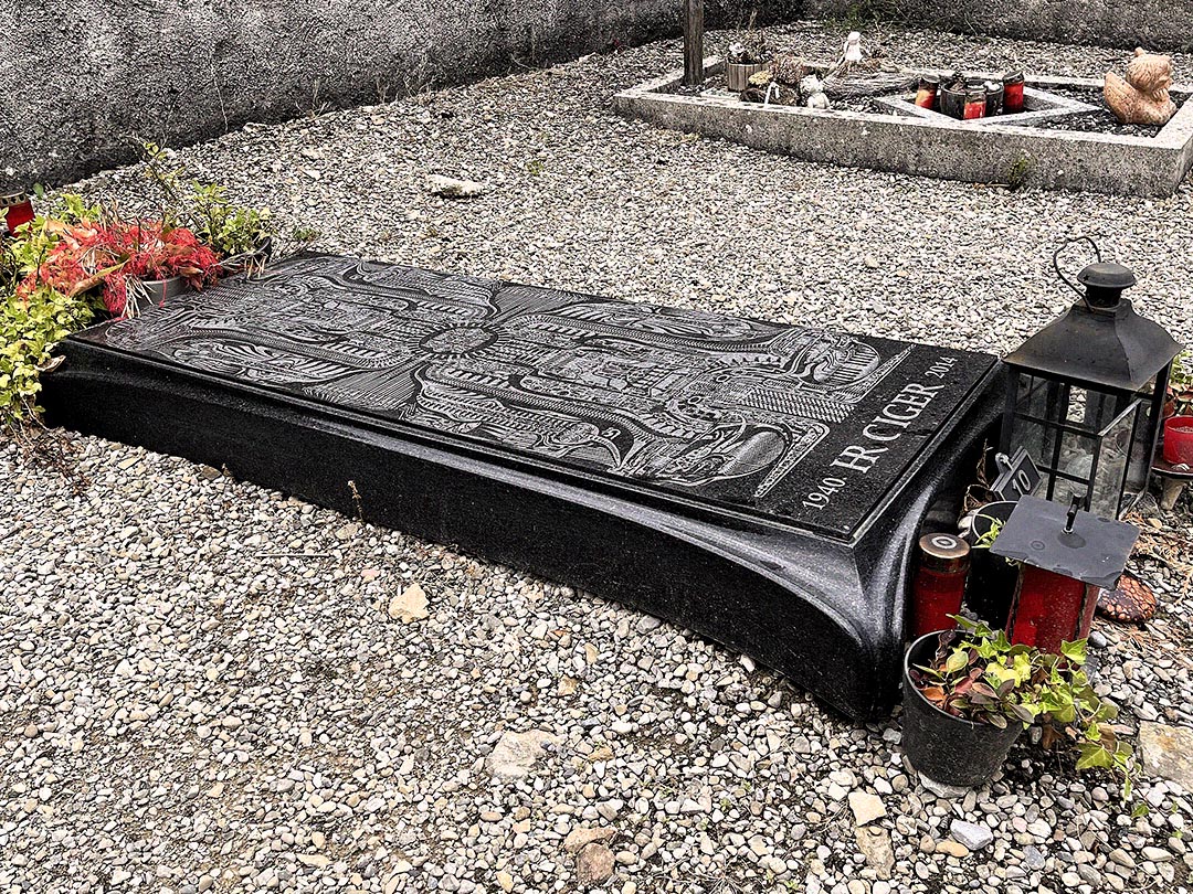 Grave of H.R. Giger
