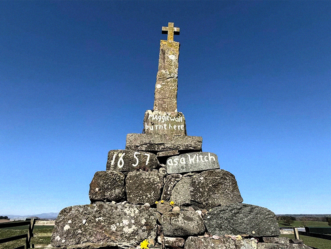 Maggie Wall Witch Monument